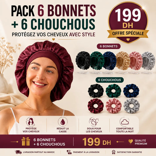 6 Bonnets + 6 Chouchou ✨