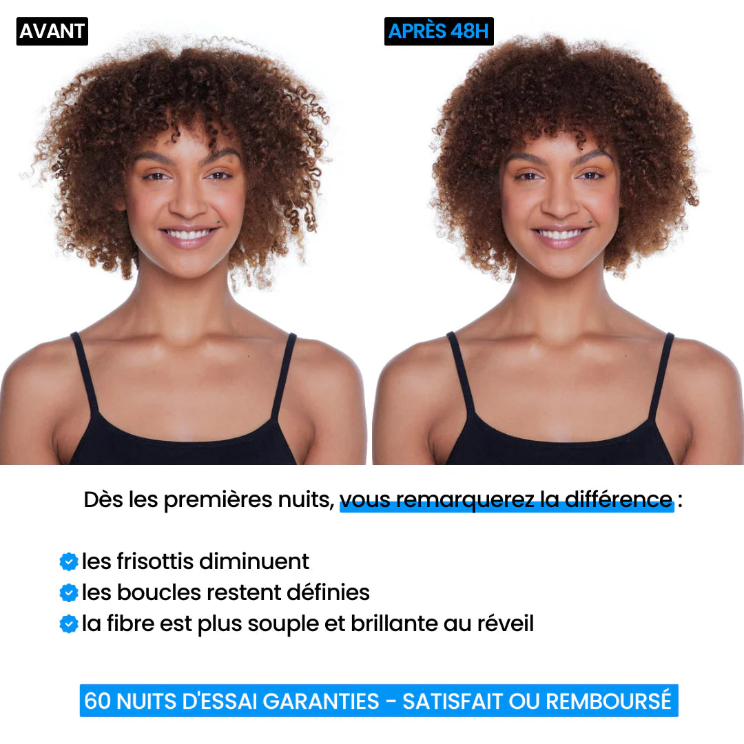 Pack 4 Taies d’Oreiller + 2 Bonnets Offerts + 2 Chouchou 🎁